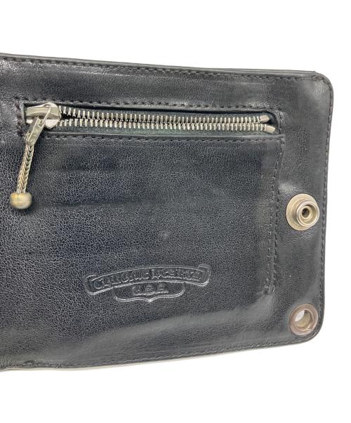CHROME HEARTS（クロムハーツ）CHROME HEARTS (クロムハーツ) 2つ折り財布 ブラックの古着・服飾アイテム