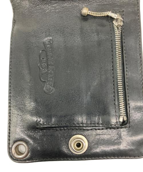 CHROME HEARTS（クロムハーツ）CHROME HEARTS (クロムハーツ) 2つ折り財布 ブラックの古着・服飾アイテム