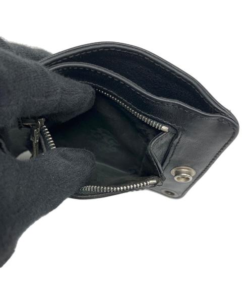 CHROME HEARTS（クロムハーツ）CHROME HEARTS (クロムハーツ) 2つ折り財布 ブラックの古着・服飾アイテム