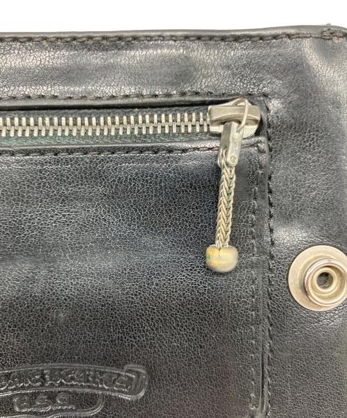 CHROME HEARTS（クロムハーツ）CHROME HEARTS (クロムハーツ) 2つ折り財布 ブラックの古着・服飾アイテム
