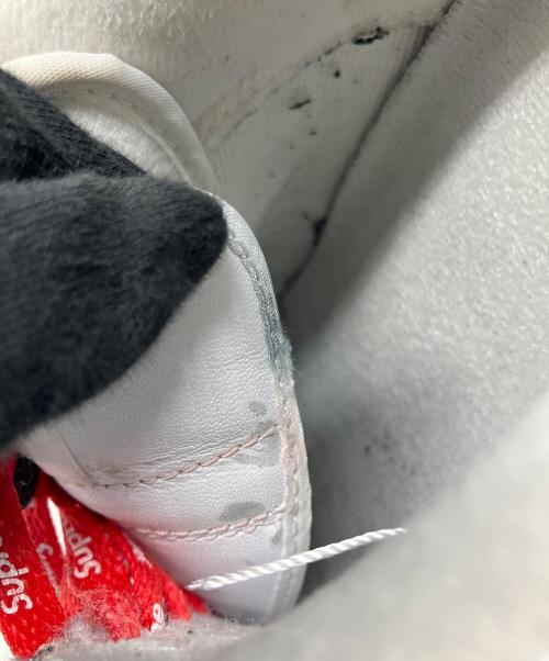 NIKE（ナイキ）NIKE (ナイキ) SUPREME (シュプリーム) ローカットスニーカー ホワイト サイズ:SIZE 26.5の古着・服飾アイテム
