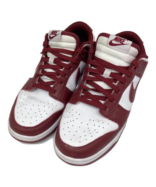 NIKE（ナイキ）NIKE (ナイキ) ローカットスニーカー ホワイト×レッド サイズ:SIZE 26.5の古着・服飾アイテム
