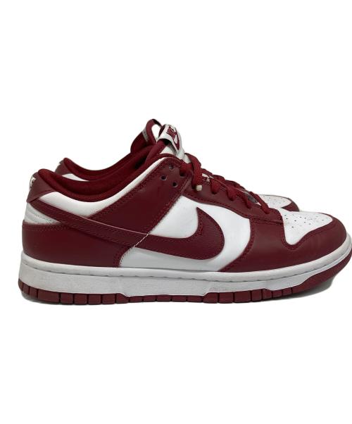 NIKE（ナイキ）NIKE (ナイキ) ローカットスニーカー ホワイト×レッド サイズ:SIZE 26.5の古着・服飾アイテム