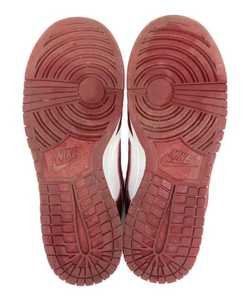 NIKE（ナイキ）NIKE (ナイキ) ローカットスニーカー ホワイト×レッド サイズ:SIZE 26.5の古着・服飾アイテム