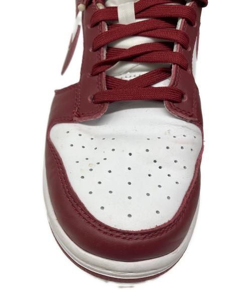 NIKE（ナイキ）NIKE (ナイキ) ローカットスニーカー ホワイト×レッド サイズ:SIZE 26.5の古着・服飾アイテム