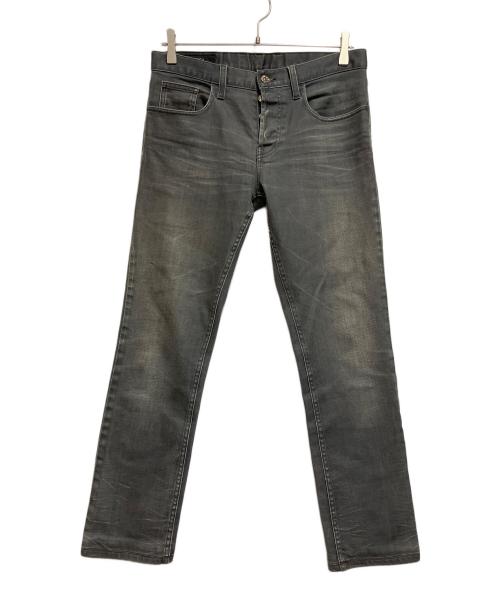 GUCCI（グッチ）GUCCI (グッチ) ブラックジーンズ グレー サイズ:SIZE L(44)の古着・服飾アイテム