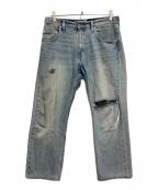 LEVI'Sリーバイス）の古着「デニムパンツ」｜スカイブルー