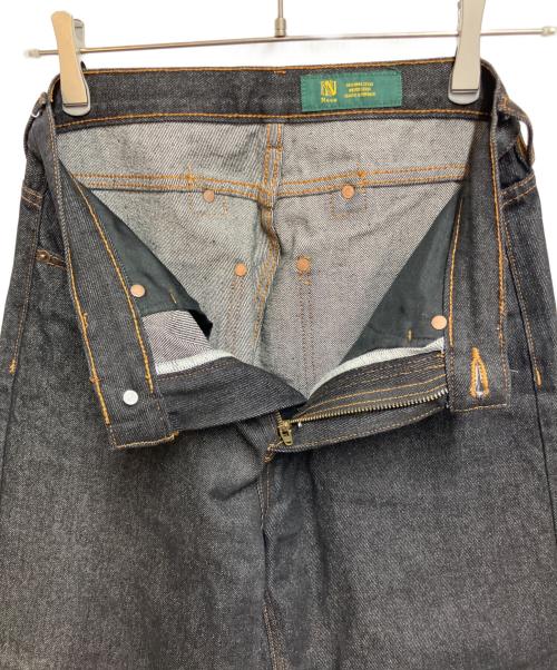 Noen（ノエン）NOEN (ノエン) ワイドデニムパンツ ブラック サイズ:SIZE　Sの古着・服飾アイテム