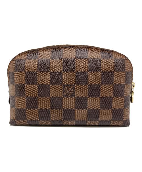 LOUIS VUITTON（ルイ ヴィトン）LOUIS VUITTON (ルイ ヴィトン) コスメポーチ ブラウンの古着・服飾アイテム
