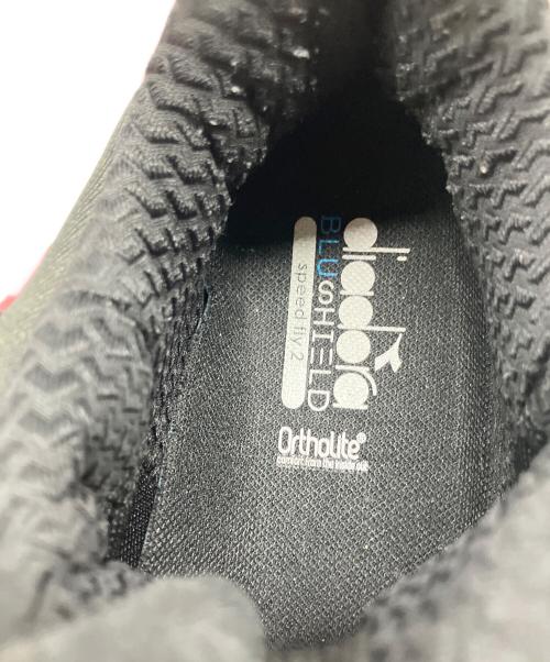 DIADORA（ディアドラ）DIADORA (ディアドラ) ローカットスニーカー レッド×ホワイト サイズ:SIZE 27cmの古着・服飾アイテム