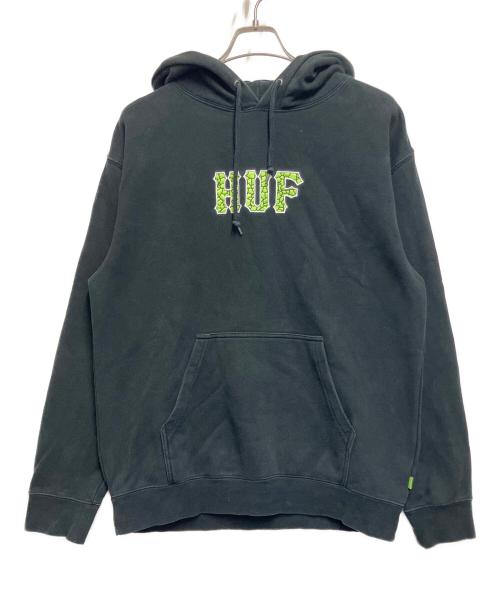 HUF（ハフ）HUF (ハフ) パーカー ブラック サイズ:SIZE Mの古着・服飾アイテム