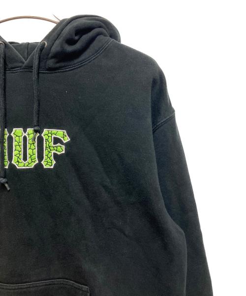 HUF（ハフ）HUF (ハフ) パーカー ブラック サイズ:SIZE Mの古着・服飾アイテム