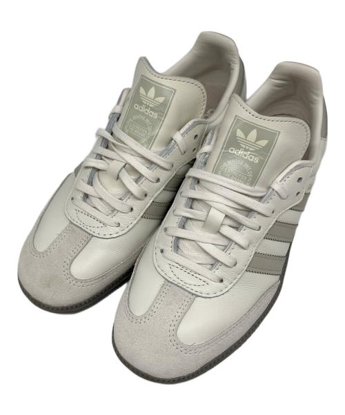 adidas（アディダス）adidas (アディダス) green label relaxing Japan Exclusive ローカットスニーカー ホワイト×グレー サイズ:SIZE 25.5の古着・服飾アイテム
