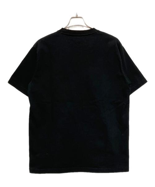 LACOSTE（ラコステ）LACOSTE (ラコステ) 半袖カットソー ブラック サイズ:SIZE Lの古着・服飾アイテム