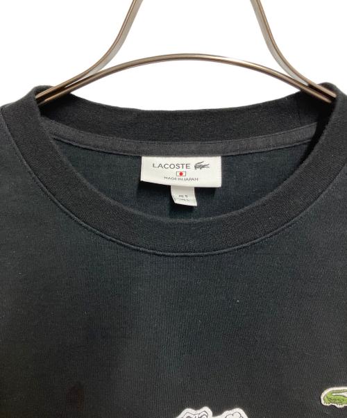 LACOSTE（ラコステ）LACOSTE (ラコステ) 半袖カットソー ブラック サイズ:SIZE Lの古着・服飾アイテム