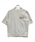 LACOSTEラコステ）の古着「半袖スウェット」｜ホワイト