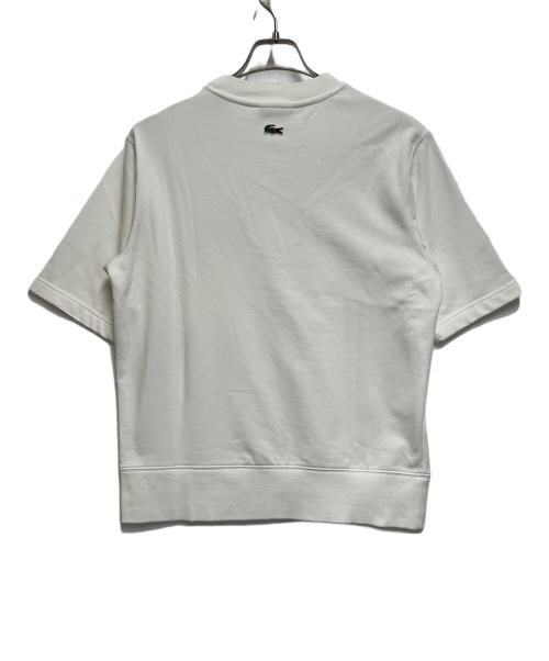 LACOSTE（ラコステ）LACOSTE (ラコステ) 半袖スウェット ホワイト サイズ:SIZE 3の古着・服飾アイテム