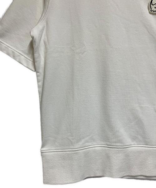 LACOSTE（ラコステ）LACOSTE (ラコステ) 半袖スウェット ホワイト サイズ:SIZE 3の古着・服飾アイテム