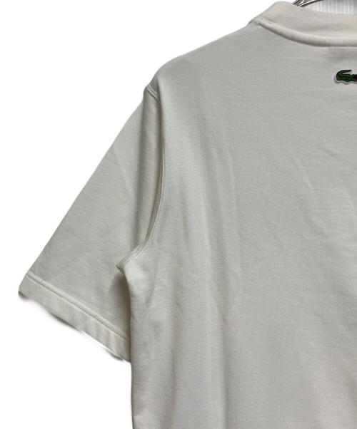 LACOSTE（ラコステ）LACOSTE (ラコステ) 半袖スウェット ホワイト サイズ:SIZE 3の古着・服飾アイテム