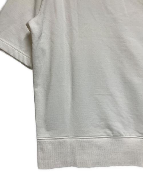 LACOSTE（ラコステ）LACOSTE (ラコステ) 半袖スウェット ホワイト サイズ:SIZE 3の古着・服飾アイテム