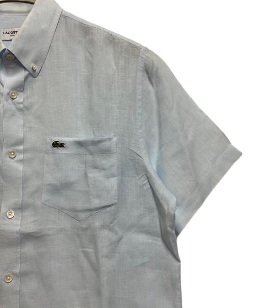 LACOSTE（ラコステ）LACOSTE (ラコステ) 半袖シャツ スカイブルー サイズ:SIZE 39の古着・服飾アイテム