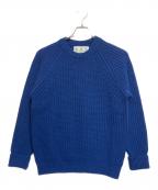 Barbourバブアー）の古着「クルーネック リブニット」｜ブルー