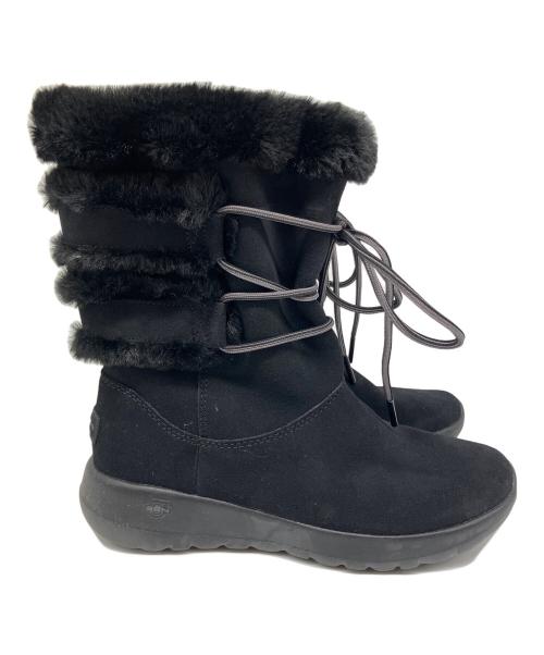 SKECHERS（スケッチャーズ）SKECHERS (スケッチャーズ) ショートブーツ ブラック サイズ:SIZE 24.5の古着・服飾アイテム
