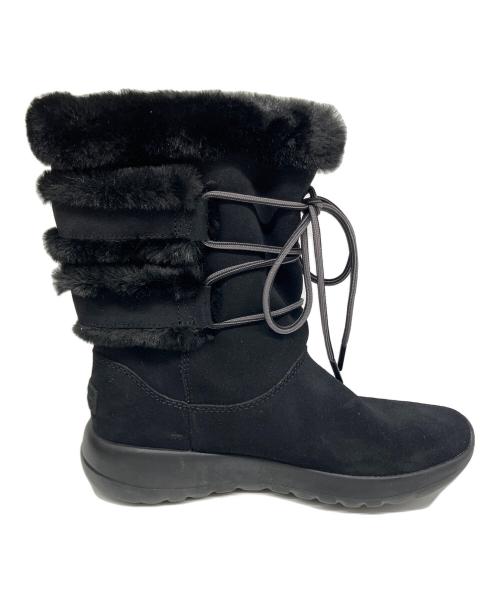 SKECHERS（スケッチャーズ）SKECHERS (スケッチャーズ) ショートブーツ ブラック サイズ:SIZE 24.5の古着・服飾アイテム