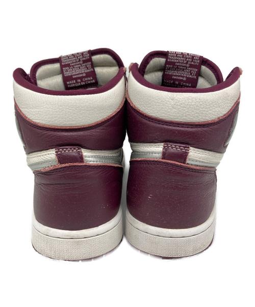 NIKE（ナイキ）NIKE (ナイキ) Air Jordan 1 High OG ホワイト×パープル サイズ:SIZE 25.5cmの古着・服飾アイテム