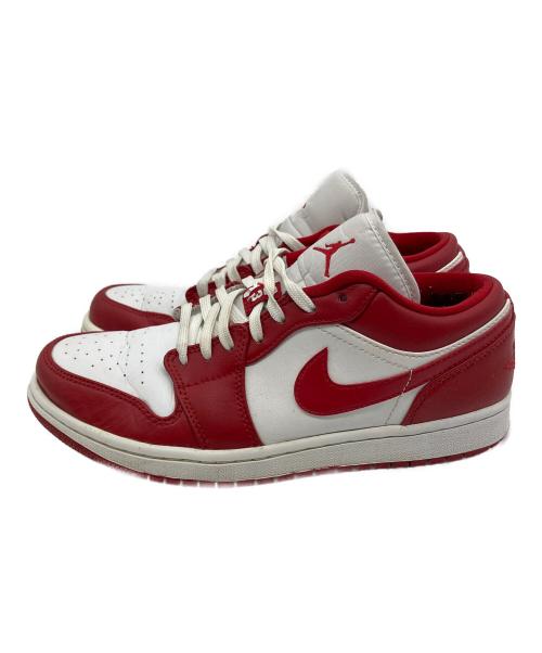 NIKE（ナイキ）NIKE (ナイキ) Air Jordan 1 Low ホワイト×レッド サイズ:SIZE 25.5cmの古着・服飾アイテム