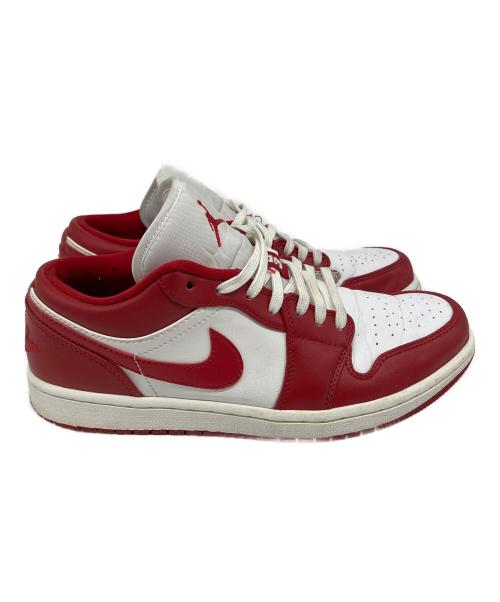 NIKE（ナイキ）NIKE (ナイキ) Air Jordan 1 Low ホワイト×レッド サイズ:SIZE 25.5cmの古着・服飾アイテム