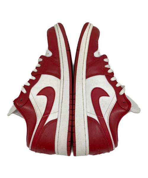 NIKE（ナイキ）NIKE (ナイキ) Air Jordan 1 Low ホワイト×レッド サイズ:SIZE 25.5cmの古着・服飾アイテム