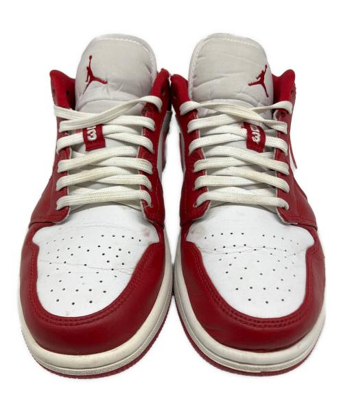 NIKE（ナイキ）NIKE (ナイキ) Air Jordan 1 Low ホワイト×レッド サイズ:SIZE 25.5cmの古着・服飾アイテム