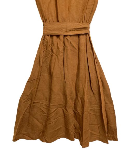 ANAYI（アナイ）ANAYI (アナイ) ノースリーブワンピース ブラウン サイズ:SIZE 38の古着・服飾アイテム