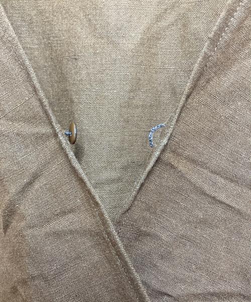 ANAYI（アナイ）ANAYI (アナイ) ノースリーブワンピース ブラウン サイズ:SIZE 38の古着・服飾アイテム