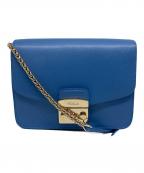 FURLAフルラ）の古着「ショルダーバッグ」｜ブルー