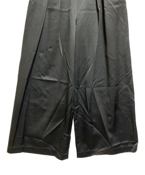 RIAM-PLAGE（リアムプラージュ）RIAM-PLAGE (リアムプラージュ) キュプラ ワイドパンツ ブラック サイズ:SIZE 34の古着・服飾アイテム