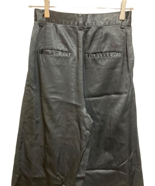 RIAM-PLAGE（リアムプラージュ）RIAM-PLAGE (リアムプラージュ) キュプラ ワイドパンツ ブラック サイズ:SIZE 34の古着・服飾アイテム
