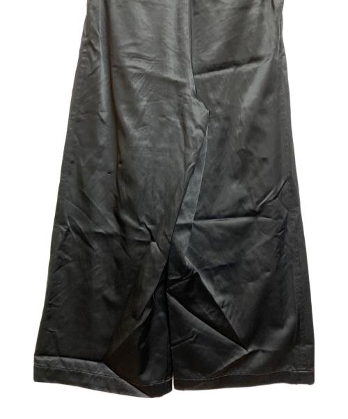 RIAM-PLAGE（リアムプラージュ）RIAM-PLAGE (リアムプラージュ) キュプラ ワイドパンツ ブラック サイズ:SIZE 34の古着・服飾アイテム