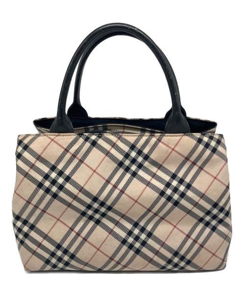 BURBERRY BLUE LABEL（バーバリー ブルー レーベル）BURBERRY BLUE LABEL (バーバリー ブルー レーベル) ハンドバッグ ベージュの古着・服飾アイテム