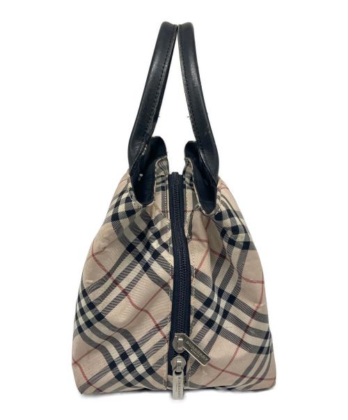 BURBERRY BLUE LABEL（バーバリー ブルー レーベル）BURBERRY BLUE LABEL (バーバリー ブルー レーベル) ハンドバッグ ベージュの古着・服飾アイテム