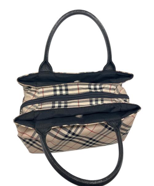 BURBERRY BLUE LABEL（バーバリー ブルー レーベル）BURBERRY BLUE LABEL (バーバリー ブルー レーベル) ハンドバッグ ベージュの古着・服飾アイテム