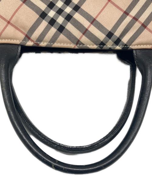 BURBERRY BLUE LABEL（バーバリー ブルー レーベル）BURBERRY BLUE LABEL (バーバリー ブルー レーベル) ハンドバッグ ベージュの古着・服飾アイテム