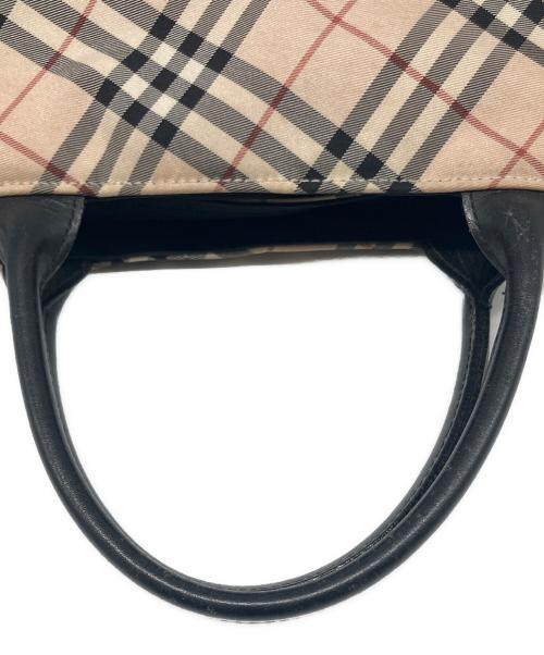 BURBERRY BLUE LABEL（バーバリー ブルー レーベル）BURBERRY BLUE LABEL (バーバリー ブルー レーベル) ハンドバッグ ベージュの古着・服飾アイテム