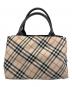 BURBERRY BLUE LABEL（バーバリー ブルー レーベル）の古着「ハンドバッグ」｜ベージュ