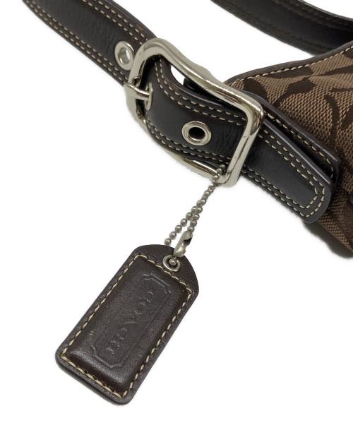 COACH（コーチ）COACH (コーチ) ワンショルダーバッグ ブラウンの古着・服飾アイテム