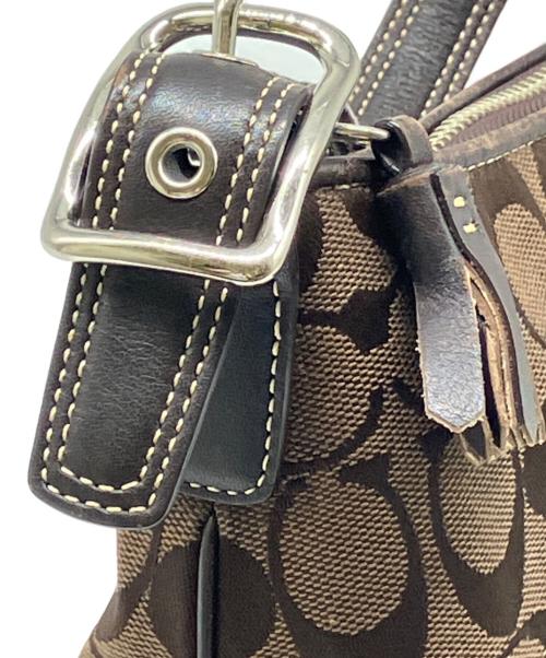 COACH（コーチ）COACH (コーチ) ワンショルダーバッグ ブラウンの古着・服飾アイテム