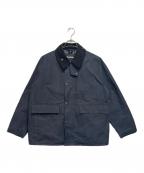 Barbour×MARKAWARE×EDIFICEバブアー×マーカウェア×エディフィス）の古着「別注TRANSPORT ジャケット」｜ネイビー