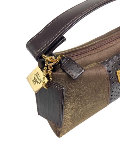 MCM（エムシーエム）MCM (エムシーエム) ハンドバッグ ブラウンの古着・服飾アイテム