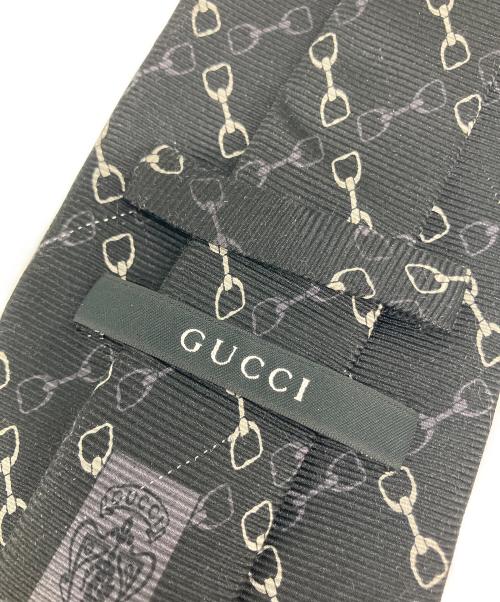 GUCCI（グッチ）GUCCI (グッチ) ネクタイ ブラック サイズ:表記なしの古着・服飾アイテム